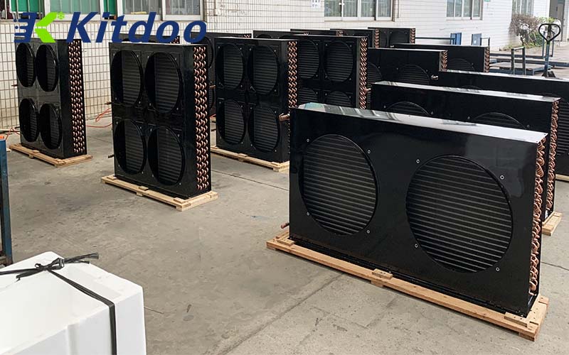 Cold room condensing unit condensers