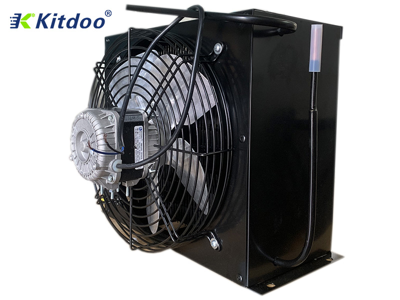 Wire Tube Condenser with fan
