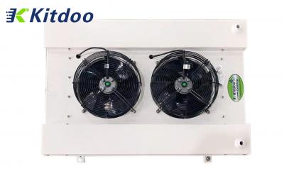 Double side blowing ceiling mounted cold storage evaporators in refrigeration