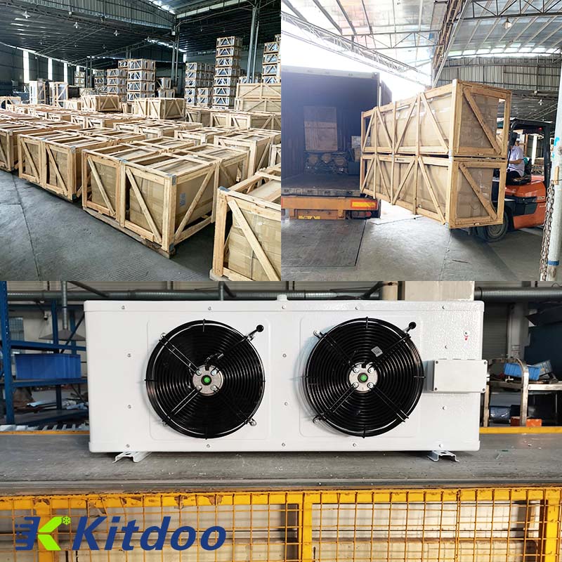 DD40 air cooler and 3 HP condenser shipped to Chile