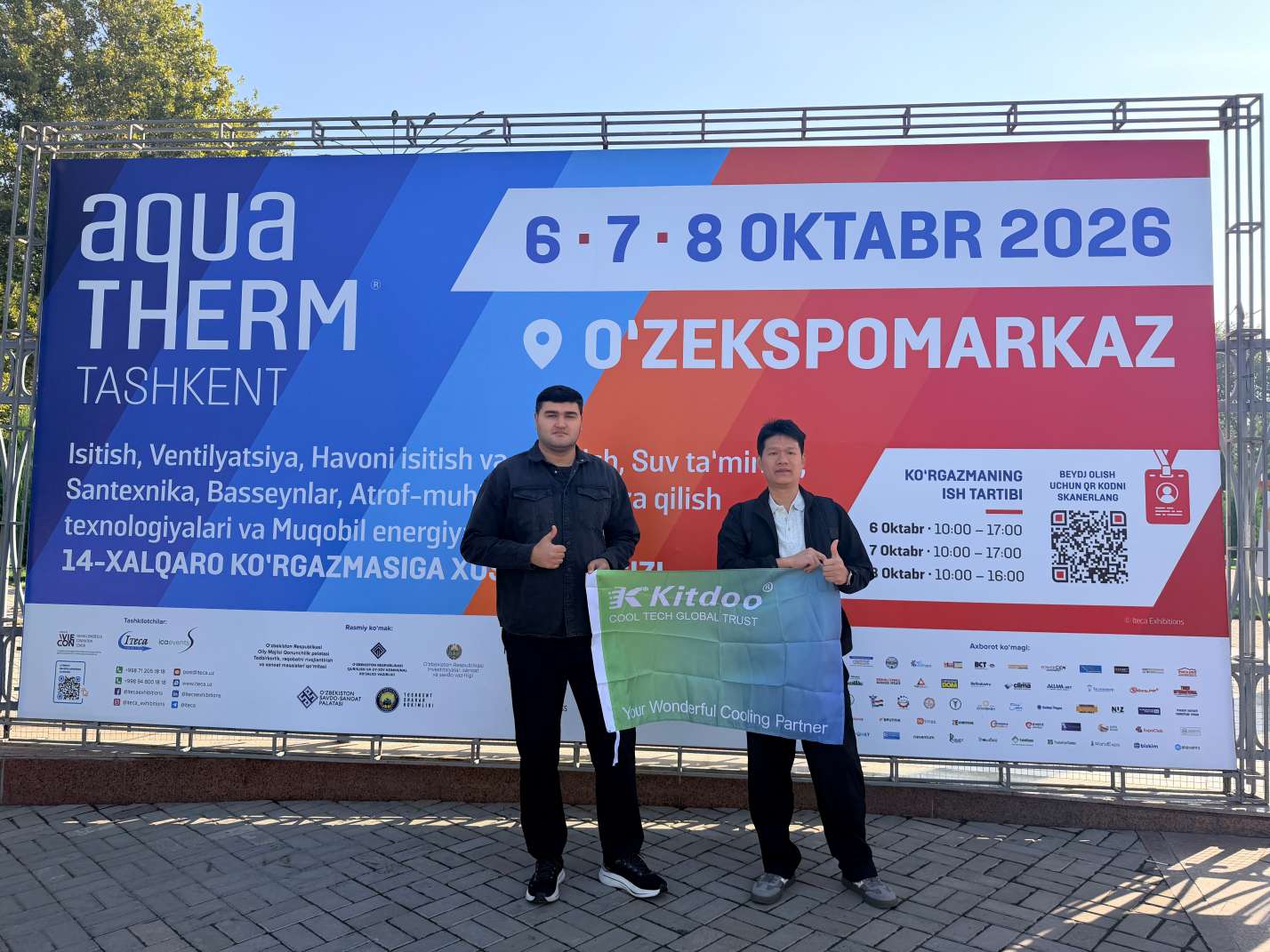 KITDOO Attends Refrigeration Exhibition in Uzbekistan & Visits Local Clients