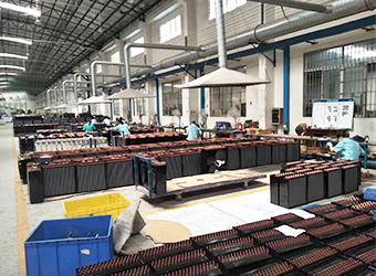 Nearly 40,000 square meters production base