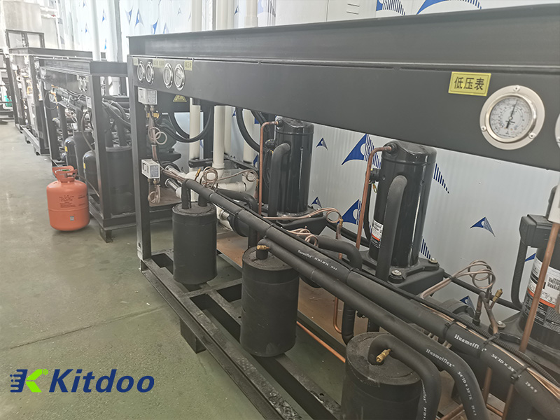 The enthalpy difference laboratory and ultra-low temperature cold storage of KITDOO Refrigeration Company are put into use